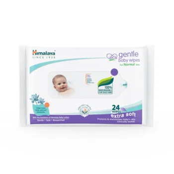 Himalaya gentle baby wipes  24pic