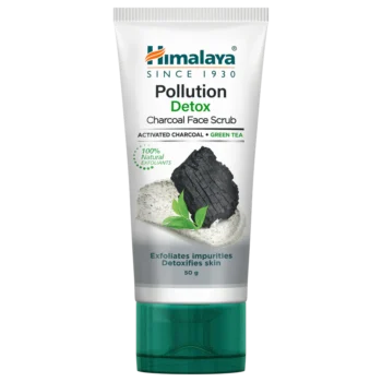 Himalaya Pollution Detox Charcoal Face Scrub 50gm