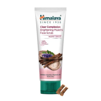 Himalaya Clear Complexion Brightening Mulethi Face Scrub  100gm