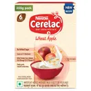 Nestle Cerelac Baby Cereal with Milk Wheat Apple | No Refined Sugar (From 6 to 24