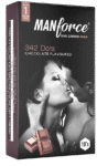 Manforce 342 Dots Xotic Condom (10 Each) Chocolate