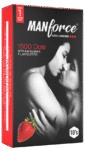 Manforce Strawberry Flavoured Condoms Pack of 10